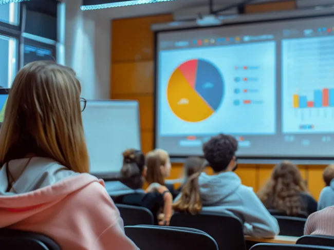 College classroom